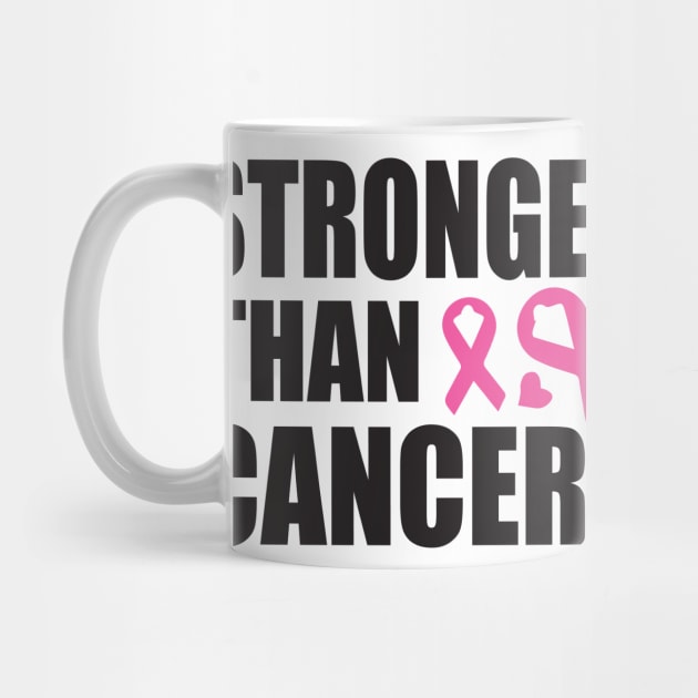 Stronger than cancer, Breast Cancer Awareness by AYOUGO.ZONDA™